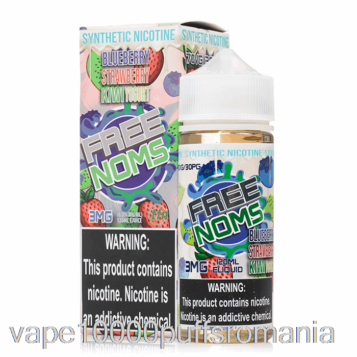 Vape Romania Afine Capsuni Iaurt Kiwi - Nomenon - 120ml 6mg